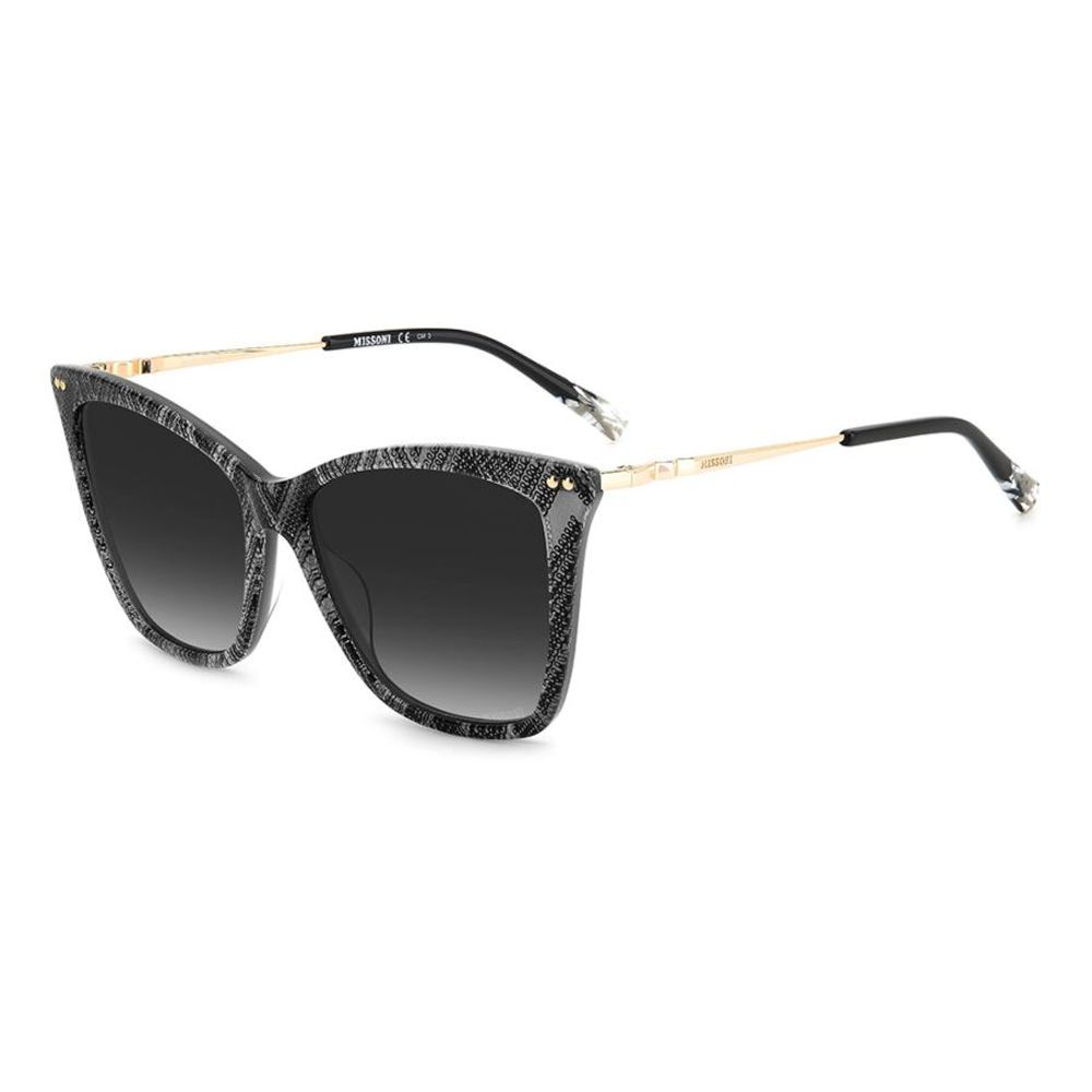 Missoni White Plastic Sunglasses