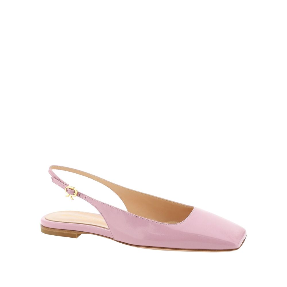 Gianvito Rossi Multicolor Calfskin Flat Sandals