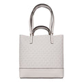 Michael Kors White Leather Tote Bag