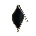 Michael Kors Black Leather Clutch Bag