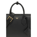 MCM Black Calf Leather Bos Taurus Handbag