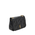 Saint Laurent Black Lamb Ovis Aries Aries Shoulder Bag