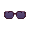 Karl Lagerfeld Purple Injected Sunglasses