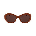 Karl Lagerfeld Brown Injected Sunglasses