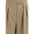 Max Mara Beige Wool Casual Pants