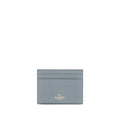 Valentino Garavani Blue Calf Leather Bos Taurus Wallet