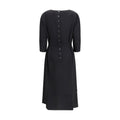 Prada Black Acetate Casual Dress