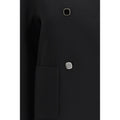 Max Mara Black Triacetate Coat