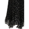 Valentino Black Silk Skirt