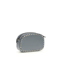 Valentino Garavani Blue Calf Leather Bos Taurus Shoulder Bag
