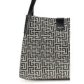 Balmain Black Cotton Shoulder Bag