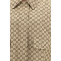 Gucci Beige Cotton Bomber