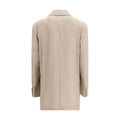Max Mara Beige Wool Blazer