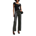 Karl Lagerfeld Black Cotton Relaxed Fit Jeans