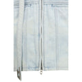 Diesel Blue Cotton Biker Jacket