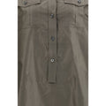 Prada Bicolor Silk Casual Dress