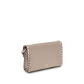 Valentino Garavani Beige Calf Leather Bos Taurus Shoulder Bag