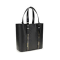 Valentino Garavani Black Calf Leather Bos Taurus Shoulder Bag