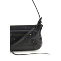 Balenciaga Black Lamb Ovis Aries Aries Shoulder Bag