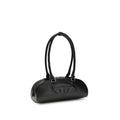 Diesel Black Calf Leather Bos Taurus Shoulder Bag