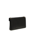 Saint Laurent Black Lamb Ovis Aries Aries Shoulder Bag