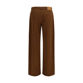 Max Mara Brown Cotton Pants