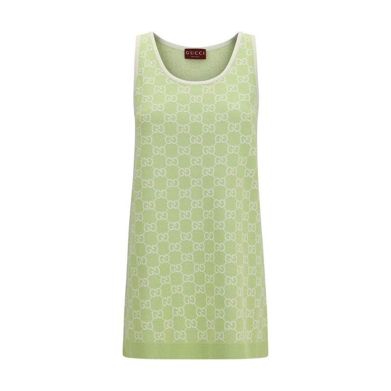 Gucci Bicolor Cotton Casual Dress