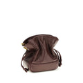 Saint Laurent Bordeaux Lamb Ovis Aries Aries Clutch Bag