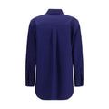 Fendi Blue Cotton Shirt