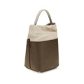 Maison Margiela Brown Calf Leather Bos Taurus Backet Bag