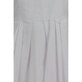 Max Mara White Cotton Casual Dress