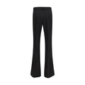 Max Mara Black Viscose Flared Pants