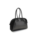 Vivienne Westwood Black Calf Leather Bos Taurus Shoulder Bag