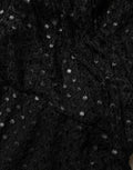 Dolce & Gabbana Black Sequinned Mermaid Evening Gown Dress