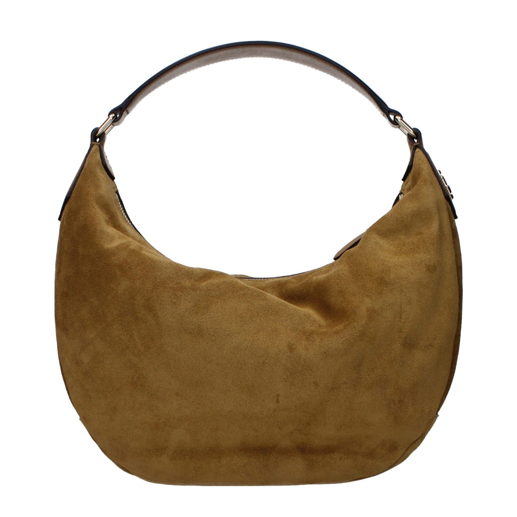 Jimmy Choo Brown Leather Shoulder Bag