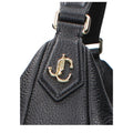 Jimmy Choo Black Leather Shoulder Bag