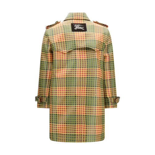 Burberry Multicolor Polyester Trench Coat