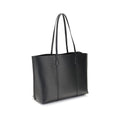 Tory Burch Black Calf Leather Bos Taurus Handbag