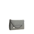Stella McCartney Gray Polyester Shoulder Bag