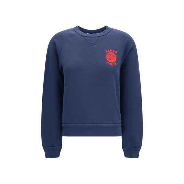 Kenzo Blue Cotton Sweatshirt