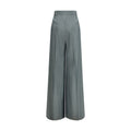 Max Mara Bicolor Wool Oves Aries Casual Pants