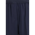 Max Mara Blue Wool Oves Aries Casual Pants