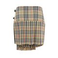 Burberry Beige Wool Oves Aries Mini Skirt