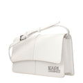 Karl Lagerfeld White Polyethylene Crossbody Bag