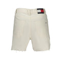Tommy Hilfiger White Cotton Women Shorts