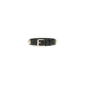 Valentino Garavani Black Calf Leather Bos Taurus Bracelet