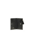 Valentino Garavani Black Calf Leather Bos Taurus Wallet