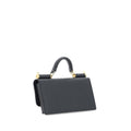 Dolce & Gabbana Black Calf Leather Bos Taurus Shoulder Bag