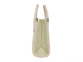 Michael Kors Mirella Small Powder Blush Canvas Shopper Crossbody Handbag Purse