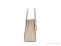 Michael Kors MICHAEL KORS Mercer 35S1GM9M2B Medium Logo And Leather Accordion Crossbody Bag In Powder Blush Multi